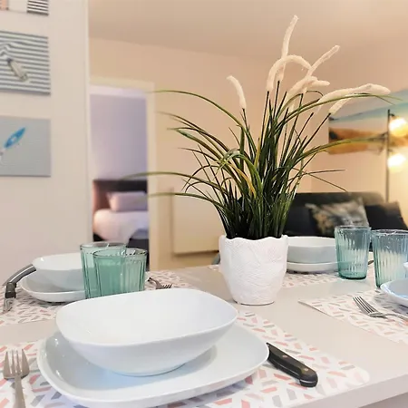 Apartmán Moderne 3* Avec Balcon, Proche Du Et Plage, Parking Privatif, Wi-fi Inclus - Fr-1-239-862