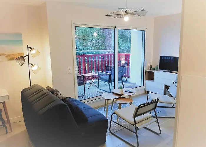 Moderne 3* Avec Balcon, Proche Du Et Plage, Parking Privatif, Wi-fi Inclus - Fr-1-239-862